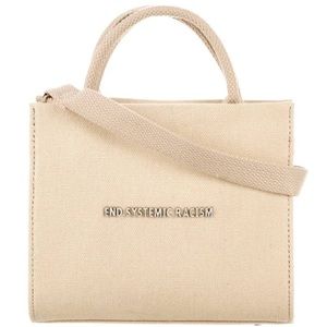 New Brandon Blackwood End Systemic Racism Canvas Tote Bag